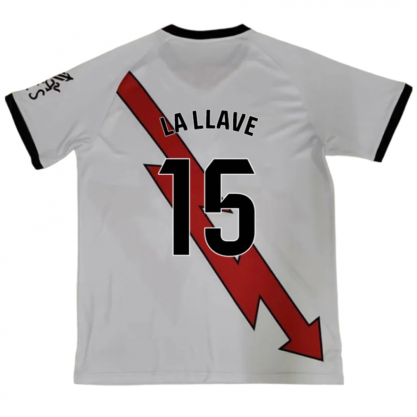 Kinderen Kevin De La Llave #15 Rood Uitshirt Uittenue 2024/25 T-Shirt