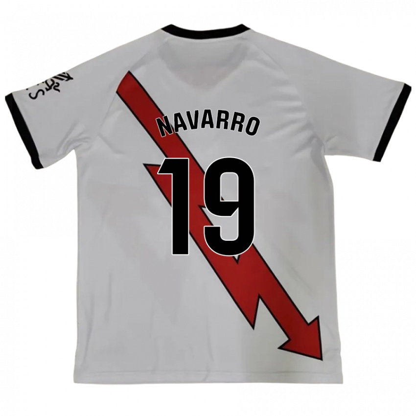 Kinderen Manu Navarro #19 Rood Uitshirt Uittenue 2024/25 T-Shirt