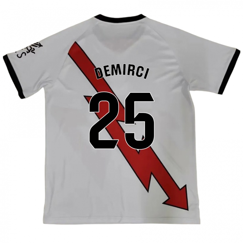 Kinderen Mert Demirci #25 Rood Uitshirt Uittenue 2024/25 T-Shirt