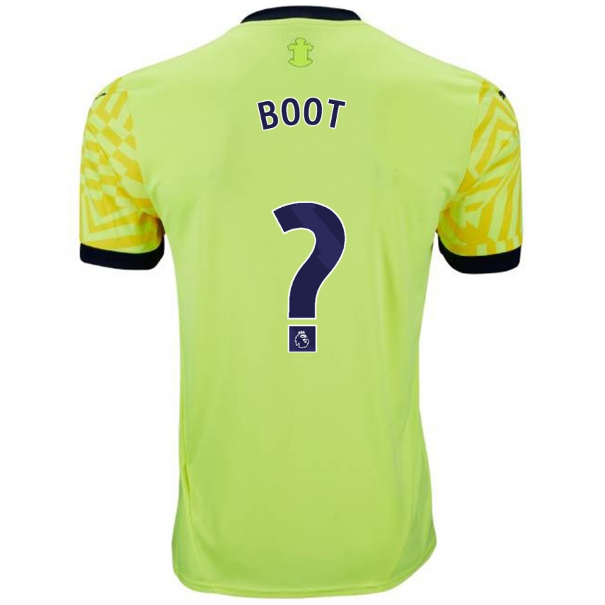 Kinderen Nathanael Boot #0 Geel Uitshirt Uittenue 2024/25 T-Shirt