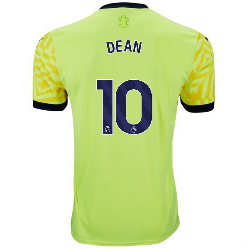 Kinderen Rianna Dean #10 Geel Uitshirt Uittenue 2024/25 T-Shirt