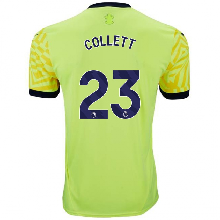 Kinderen Megan Collett #23 Geel Uitshirt Uittenue 2024/25 T-Shirt