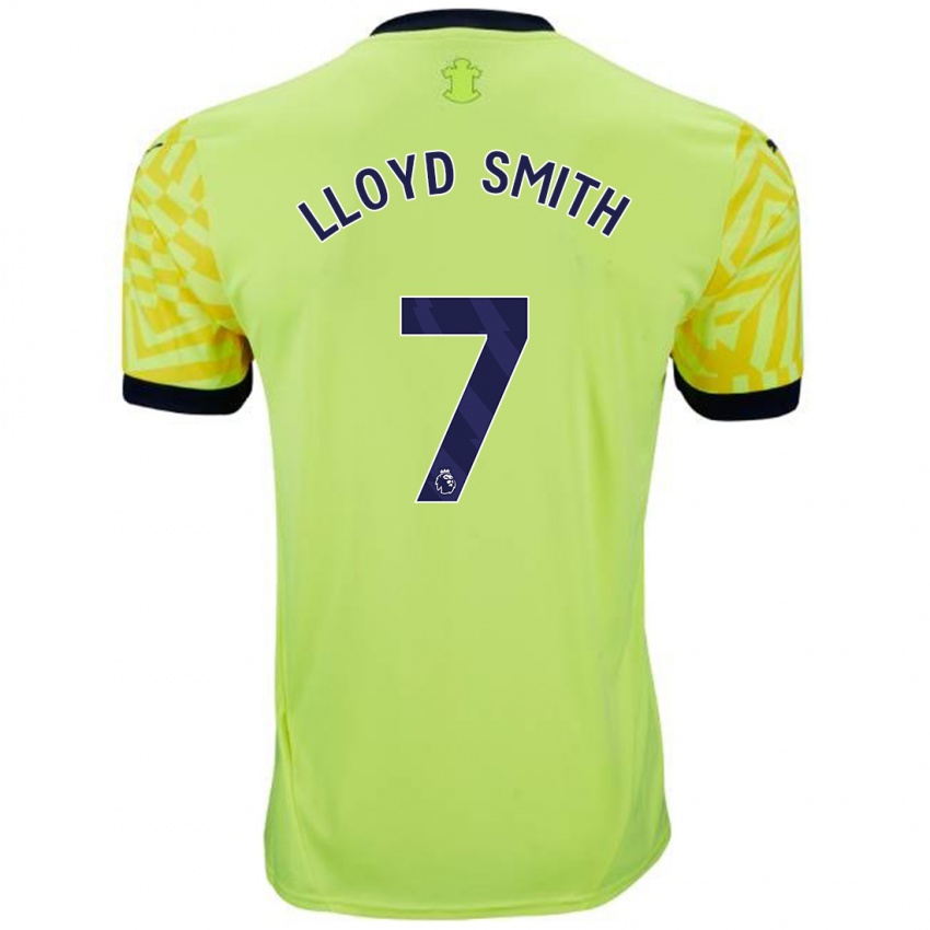 Kinderen Lexi Lloyd-Smith #7 Geel Uitshirt Uittenue 2024/25 T-Shirt