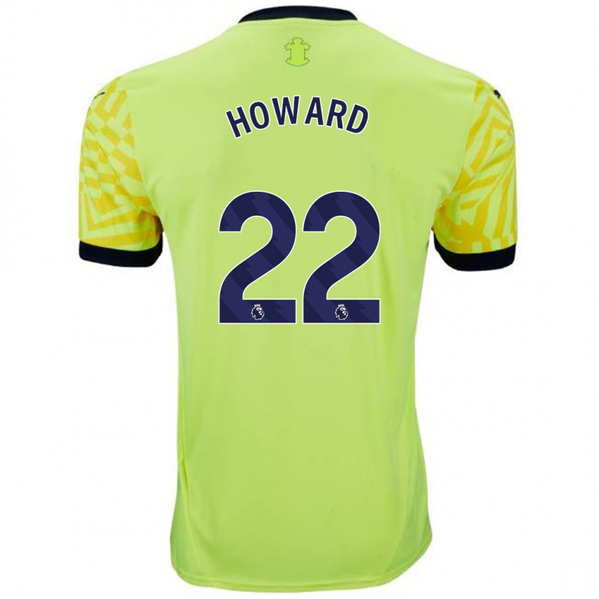 Kinderen Bethany-May Howard #22 Geel Uitshirt Uittenue 2024/25 T-Shirt