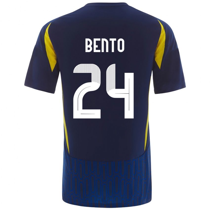 Kinderen Bento #24 Blauw Geel Uitshirt Uittenue 2024/25 T-Shirt