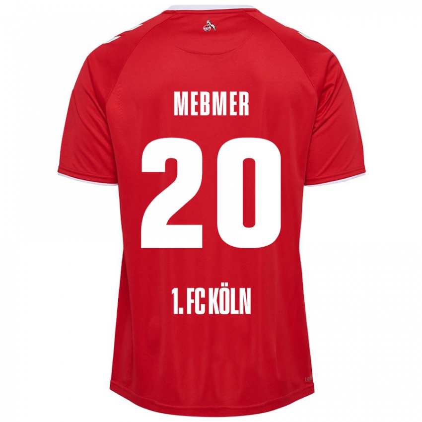 Kinderen Meike Meßmer #20 Rood Wit Uitshirt Uittenue 2024/25 T-Shirt