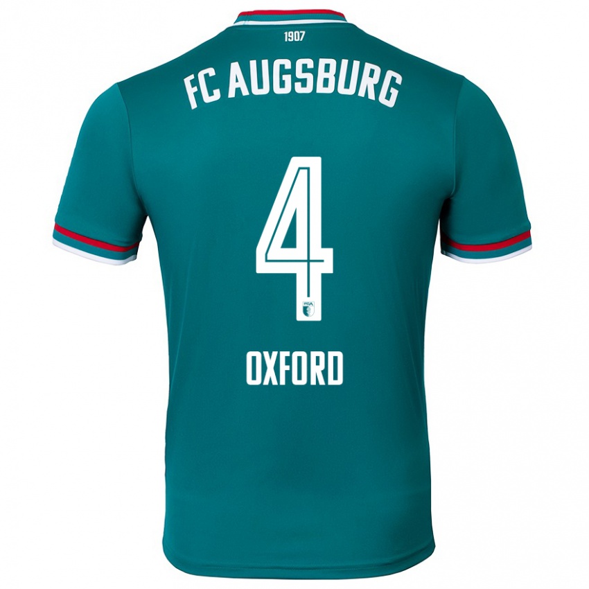 Kinderen Reece Oxford #4 Donkergroen Uitshirt Uittenue 2024/25 T-Shirt