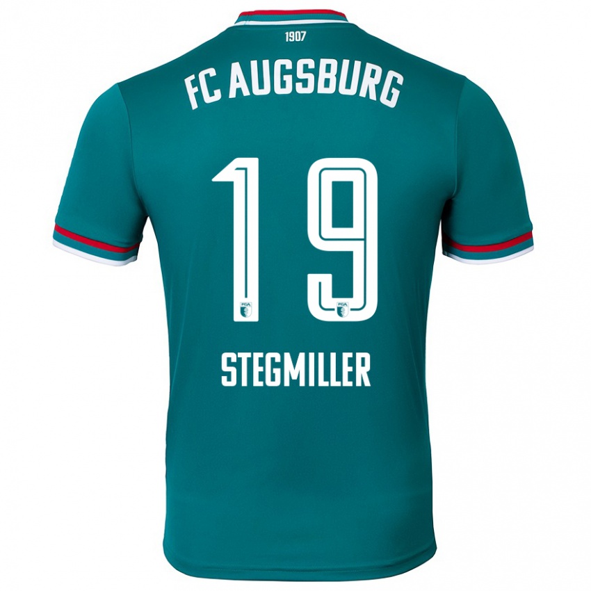 Kinderen Louis Stegmiller #19 Donkergroen Uitshirt Uittenue 2024/25 T-Shirt