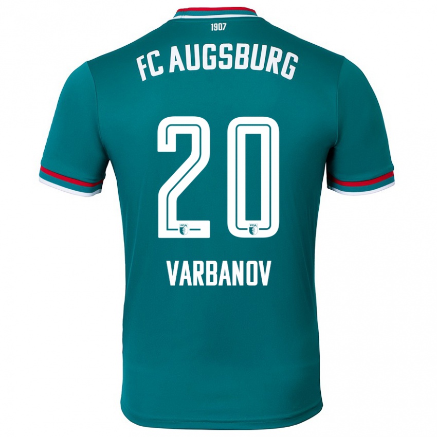 Kinderen Svetoslav Varbanov #20 Donkergroen Uitshirt Uittenue 2024/25 T-Shirt