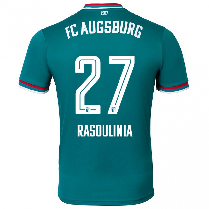 Kinderen Nick Rasoulinia #27 Donkergroen Uitshirt Uittenue 2024/25 T-Shirt