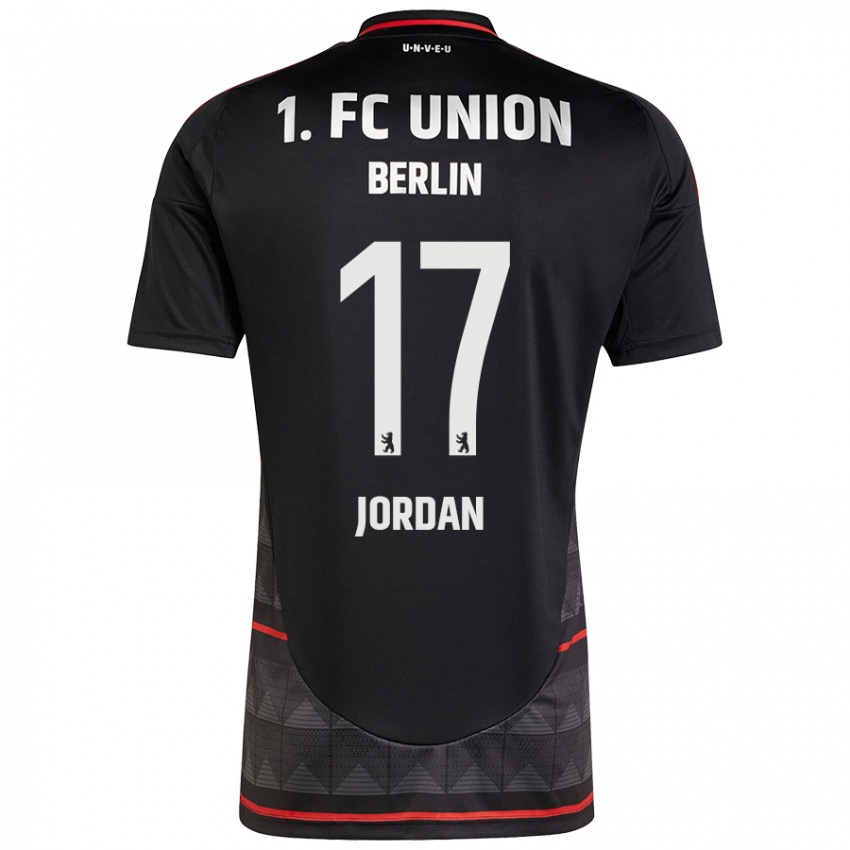 Kinderen Jordan #17 Zwart Uitshirt Uittenue 2024/25 T-Shirt