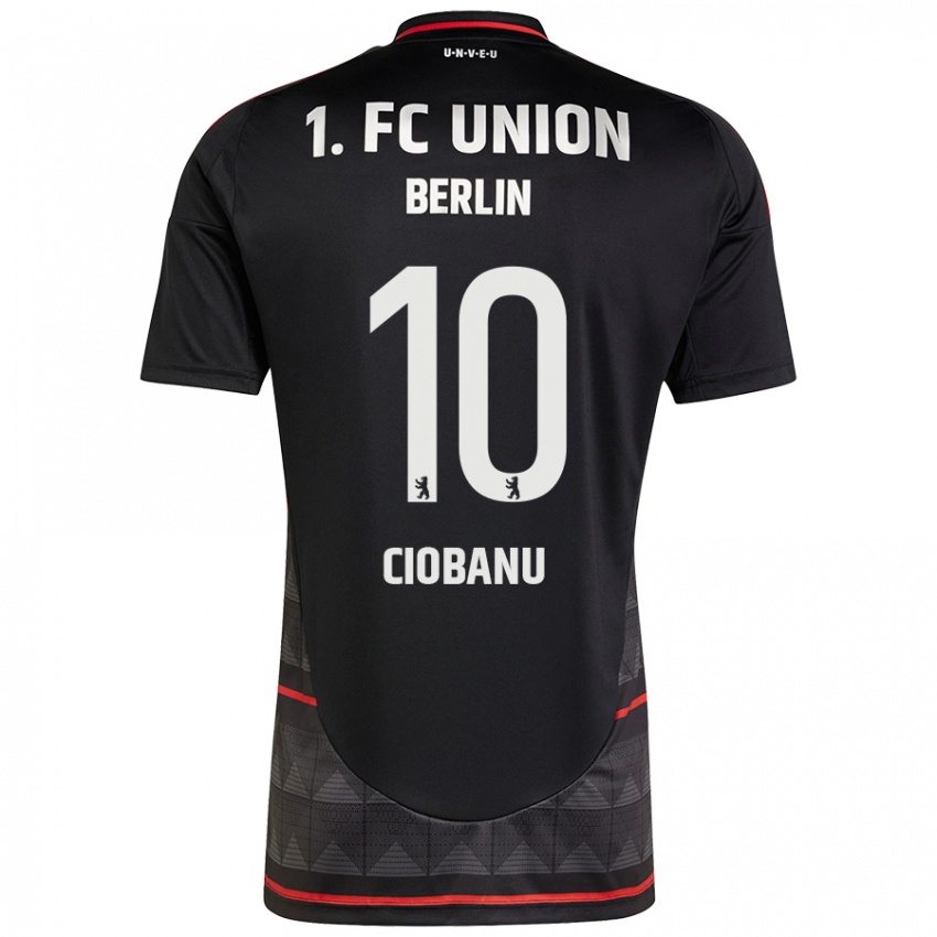 Kinderen Ion Ciobanu #10 Zwart Uitshirt Uittenue 2024/25 T-Shirt