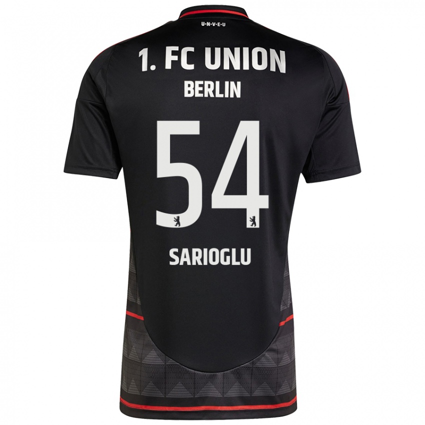 Kinderen Defne Sarıoğlu #54 Zwart Uitshirt Uittenue 2024/25 T-Shirt