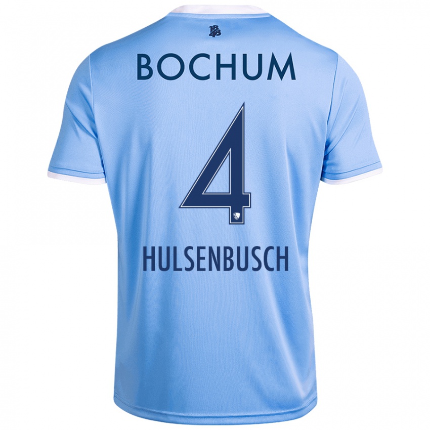 Kinderen Daniel Hülsenbusch #4 Hemelsblauw Uitshirt Uittenue 2024/25 T-Shirt