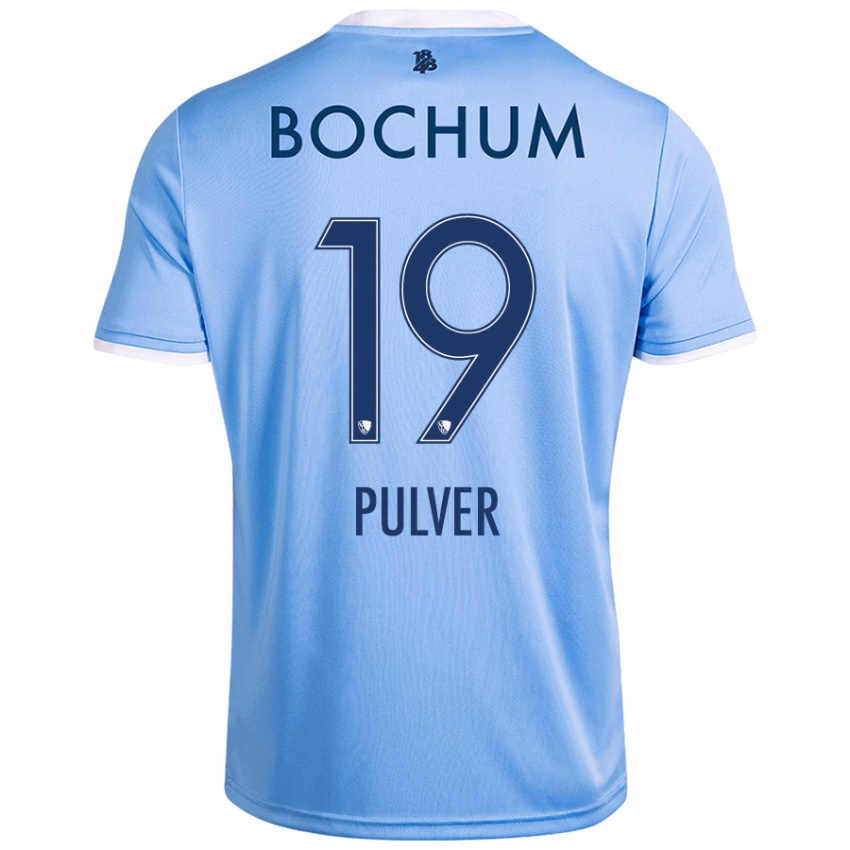 Kinderen Nico Pulver #19 Hemelsblauw Uitshirt Uittenue 2024/25 T-Shirt