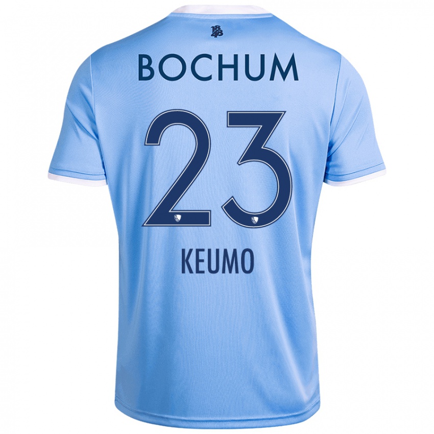 Kinderen Owono-Darnell Keumo #23 Hemelsblauw Uitshirt Uittenue 2024/25 T-Shirt