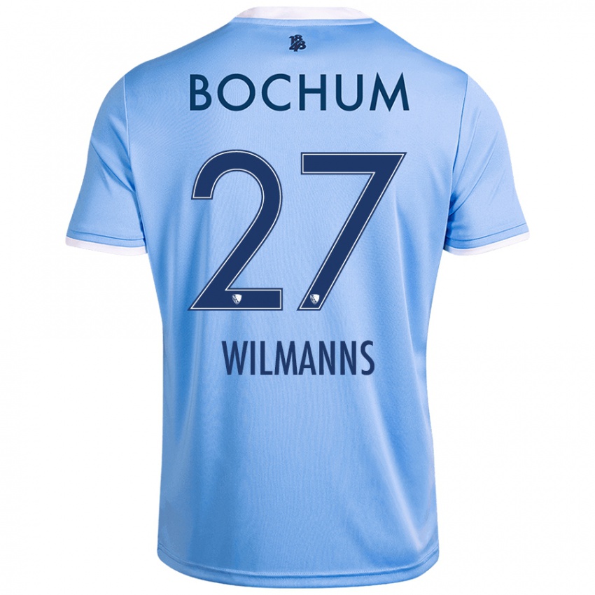 Kinderen Anjo Wilmanns #27 Hemelsblauw Uitshirt Uittenue 2024/25 T-Shirt