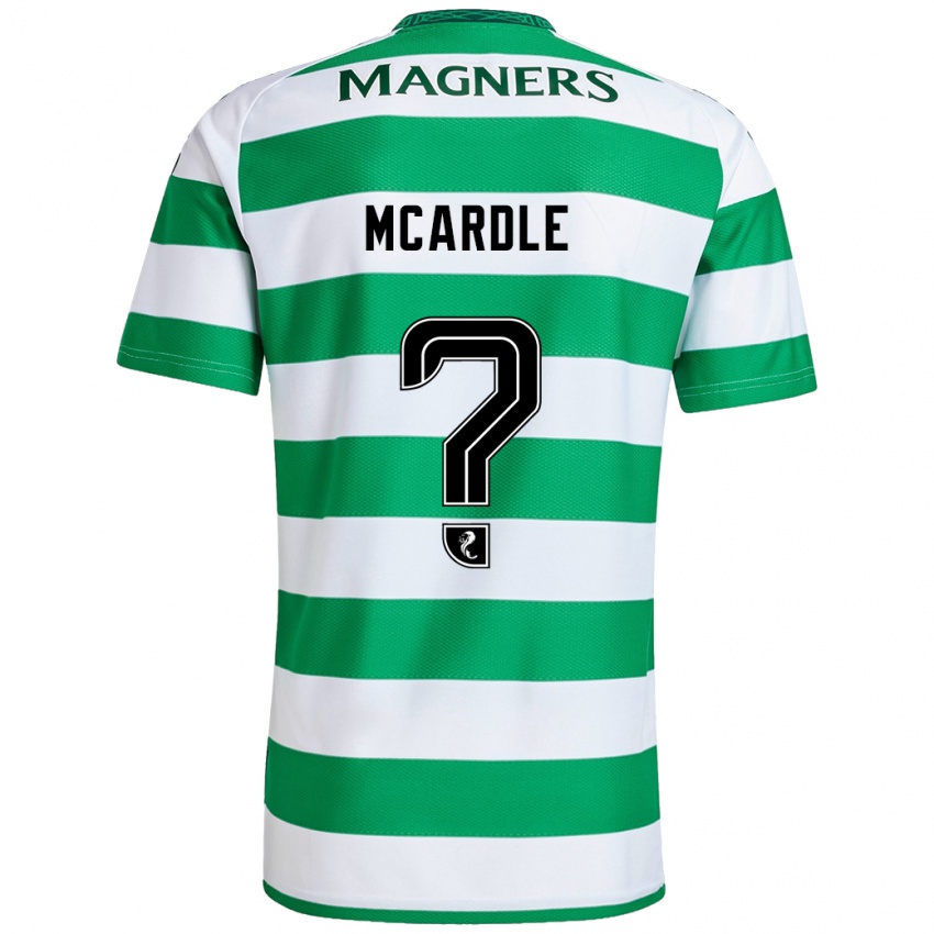 Heren Sean Mcardle #0 Groen Wit Thuisshirt Thuistenue 2024/25 T-Shirt