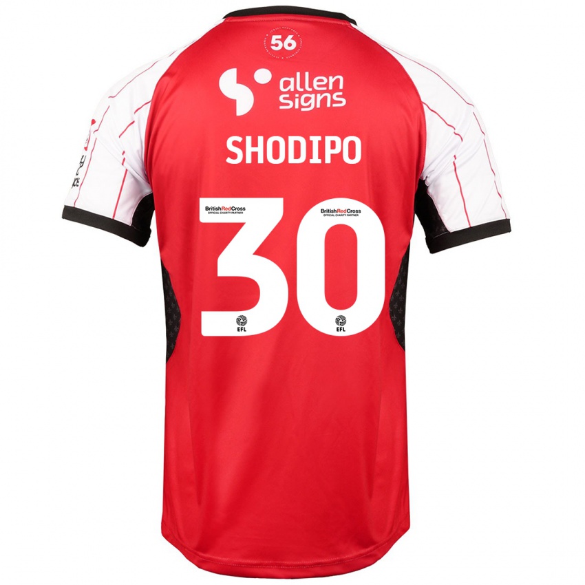 Heren Olamide Shodipo #30 Wit Thuisshirt Thuistenue 2024/25 T-Shirt