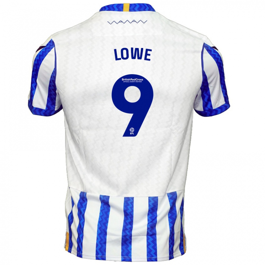 Heren Jamal Lowe #9 Blauw Wit Thuisshirt Thuistenue 2024/25 T-Shirt