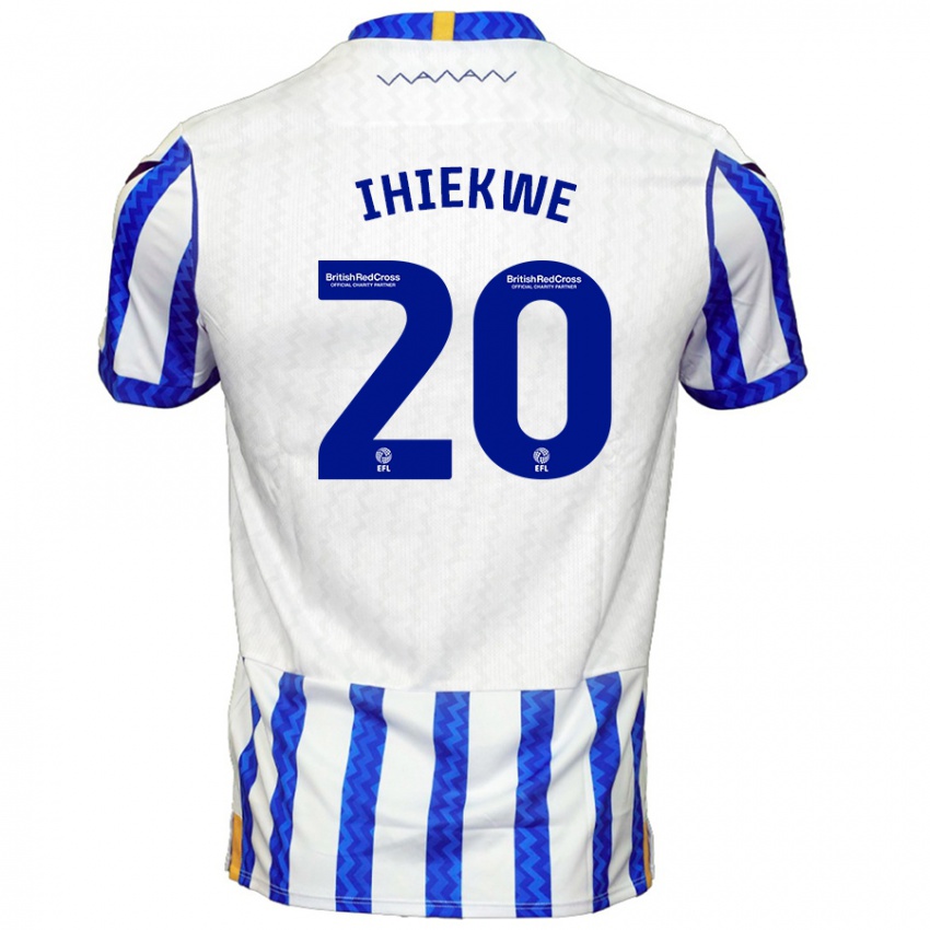 Heren Michael Ihiekwe #20 Blauw Wit Thuisshirt Thuistenue 2024/25 T-Shirt