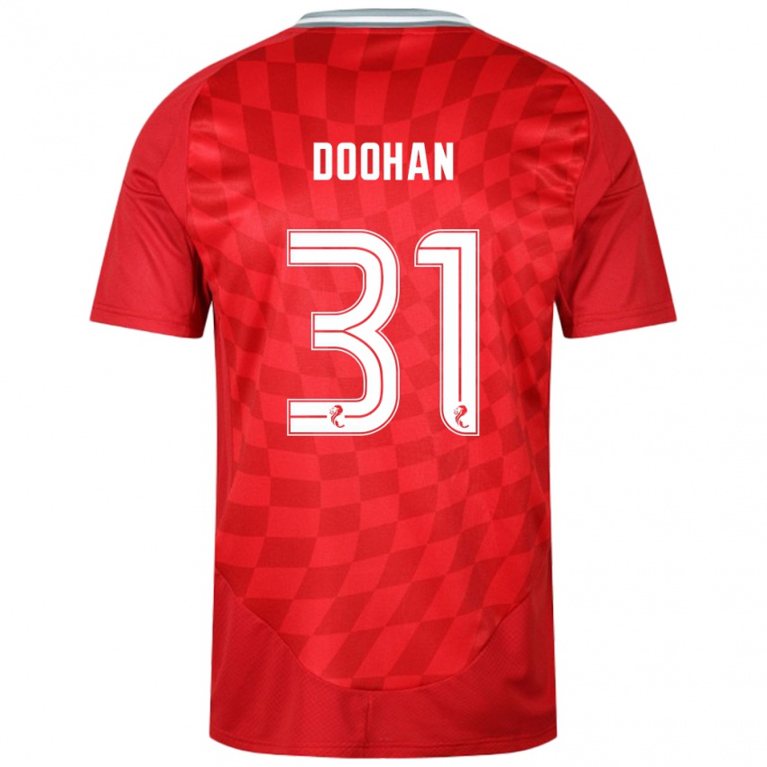 Heren Ross Doohan #31 Rood Thuisshirt Thuistenue 2024/25 T-Shirt