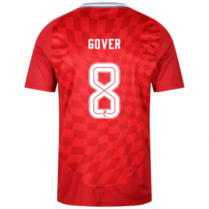 Heren Chloe Gover #8 Rood Thuisshirt Thuistenue 2024/25 T-Shirt