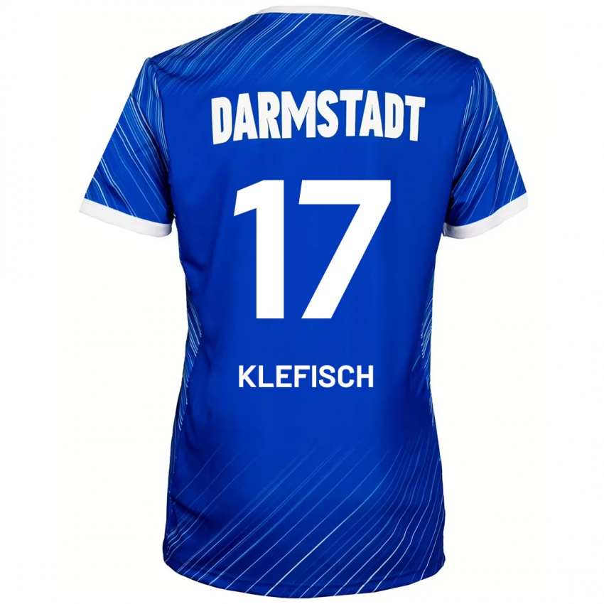 Heren Kai Klefisch #17 Blauw Wit Thuisshirt Thuistenue 2024/25 T-Shirt