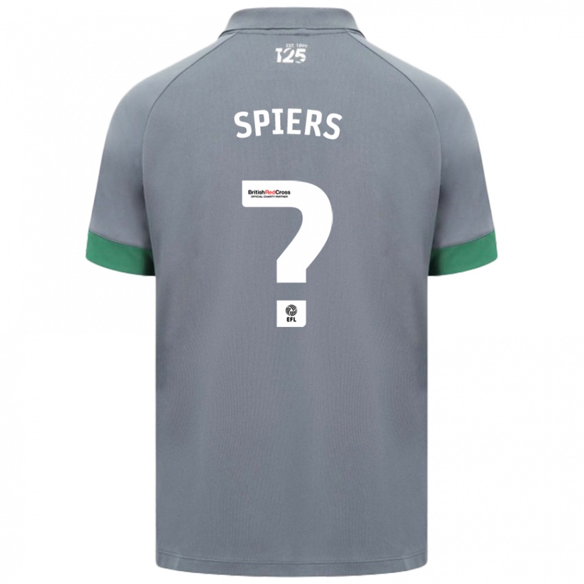 Heren Will Spiers #0 Donkergrijs Uitshirt Uittenue 2024/25 T-Shirt