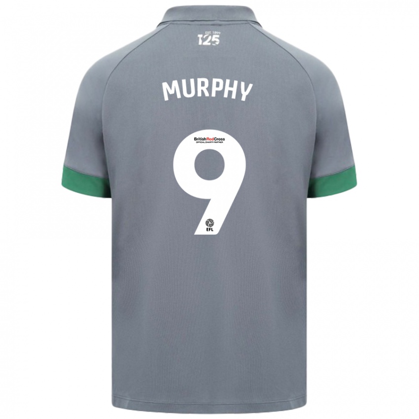 Heren Alana Murphy #9 Donkergrijs Uitshirt Uittenue 2024/25 T-Shirt