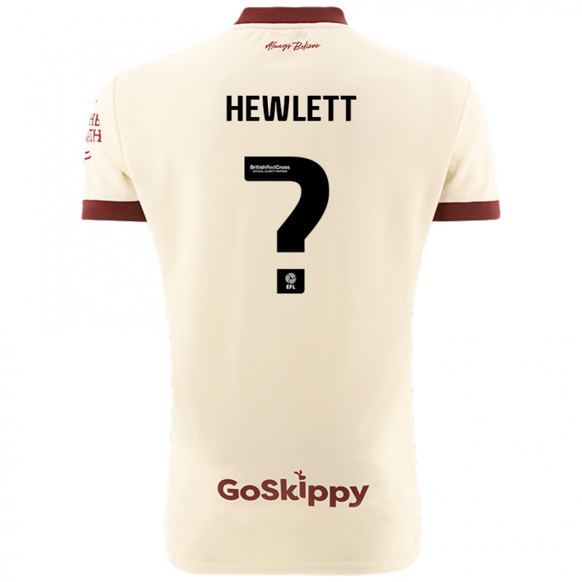 Heren Callum Hewlett #0 Crèmewit Uitshirt Uittenue 2024/25 T-Shirt