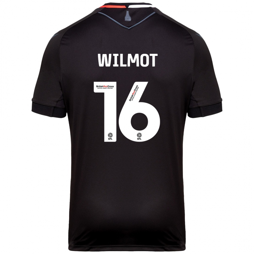 Heren Ben Wilmot #16 Zwart Uitshirt Uittenue 2024/25 T-Shirt