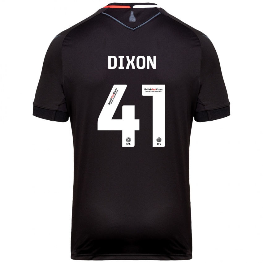 Heren Jaden Dixon #41 Zwart Uitshirt Uittenue 2024/25 T-Shirt