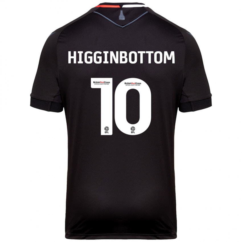 Heren Alice Higginbottom #10 Zwart Uitshirt Uittenue 2024/25 T-Shirt