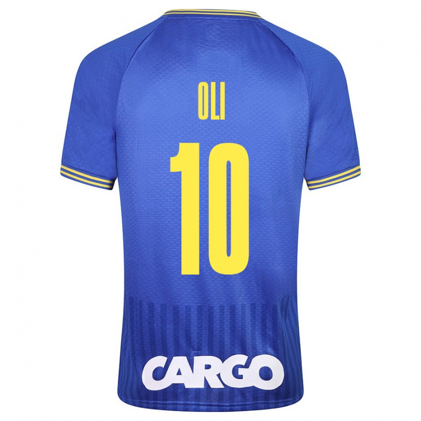 Heren Ido Oli #10 Wit Uitshirt Uittenue 2024/25 T-Shirt