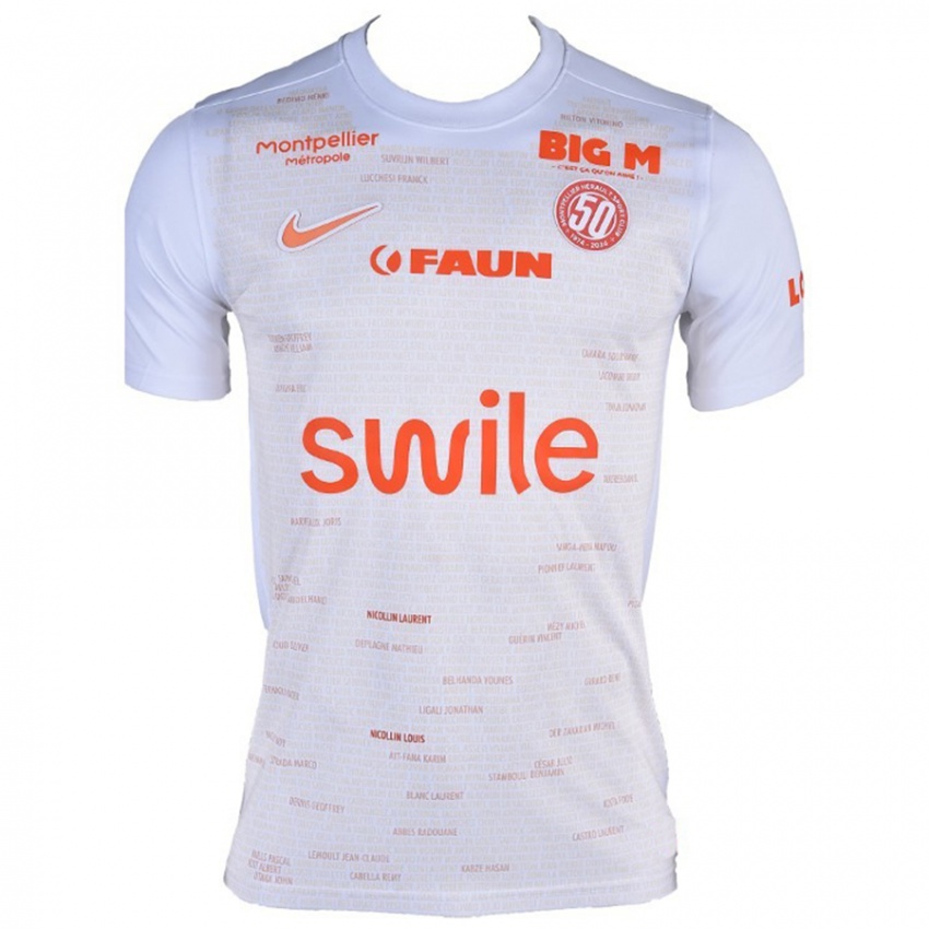 Heren Issiaga Sylla #3 Wit Uitshirt Uittenue 2024/25 T-Shirt