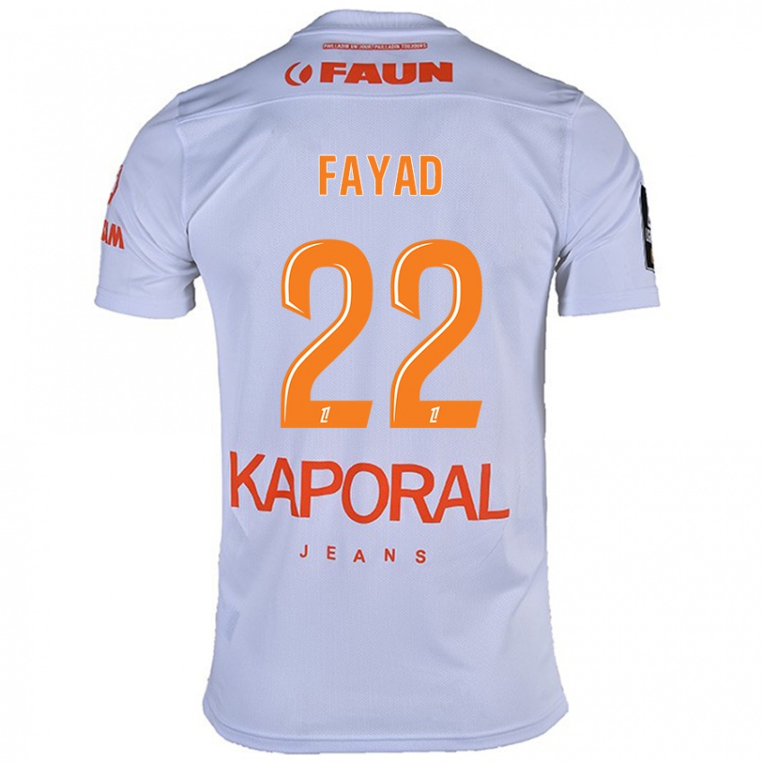 Heren Khalil Fayad #22 Wit Uitshirt Uittenue 2024/25 T-Shirt