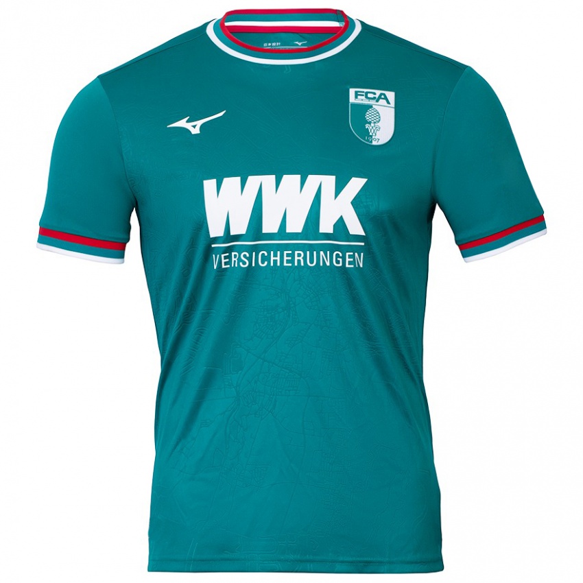 Heren Arne Maier #10 Donkergroen Uitshirt Uittenue 2024/25 T-Shirt