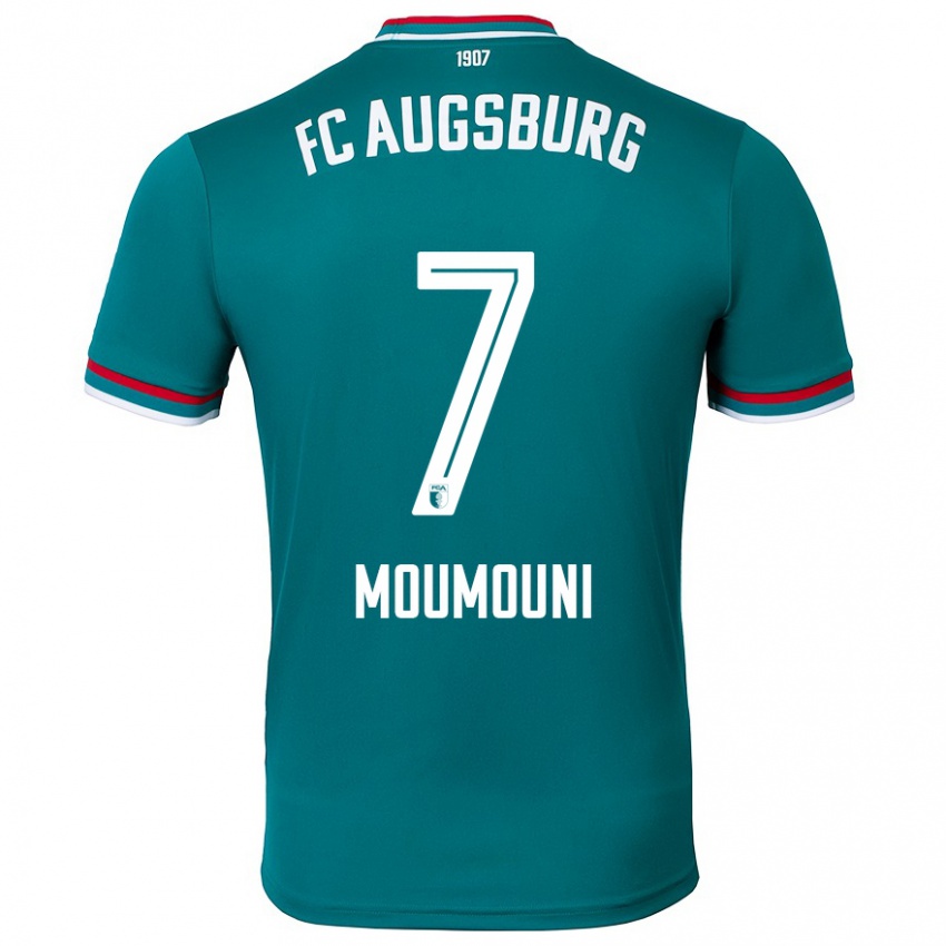 Heren Faris Moumouni #7 Donkergroen Uitshirt Uittenue 2024/25 T-Shirt