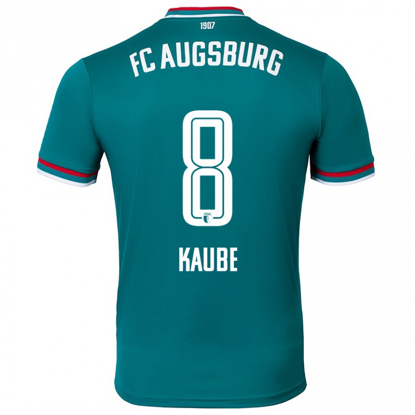 Heren Moritz Kaube #8 Donkergroen Uitshirt Uittenue 2024/25 T-Shirt