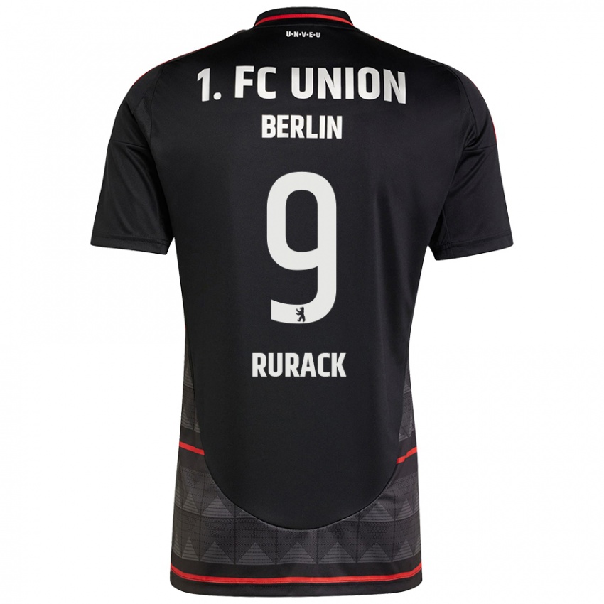 Heren Zita Rurack #9 Zwart Uitshirt Uittenue 2024/25 T-Shirt