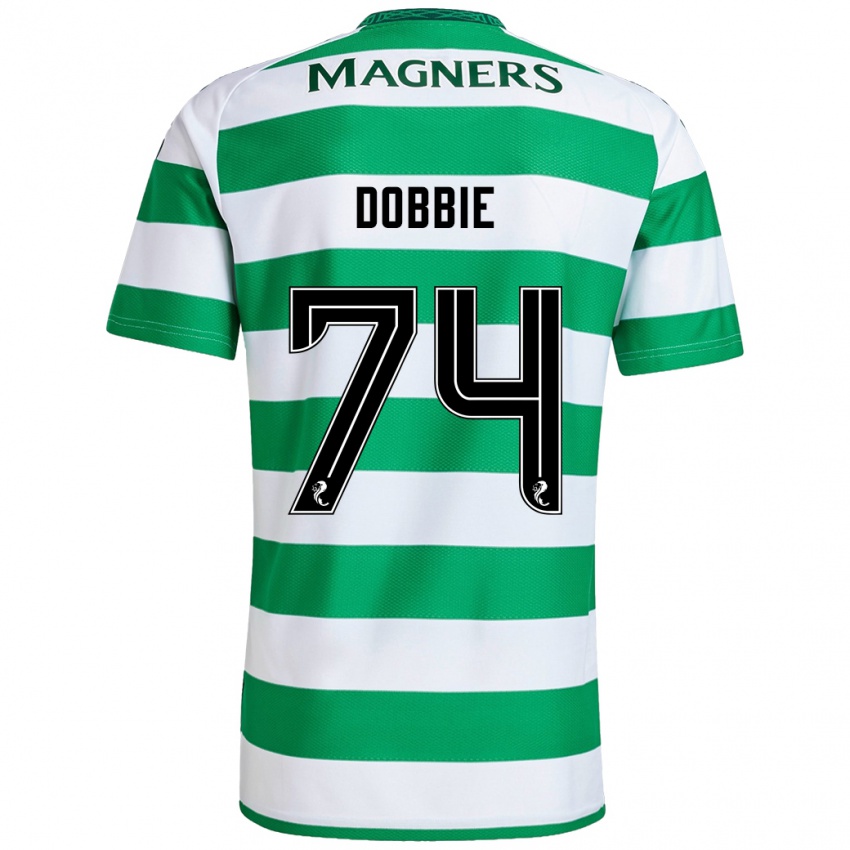 Dames Lewis Dobbie #74 Groen Wit Thuisshirt Thuistenue 2024/25 T-Shirt