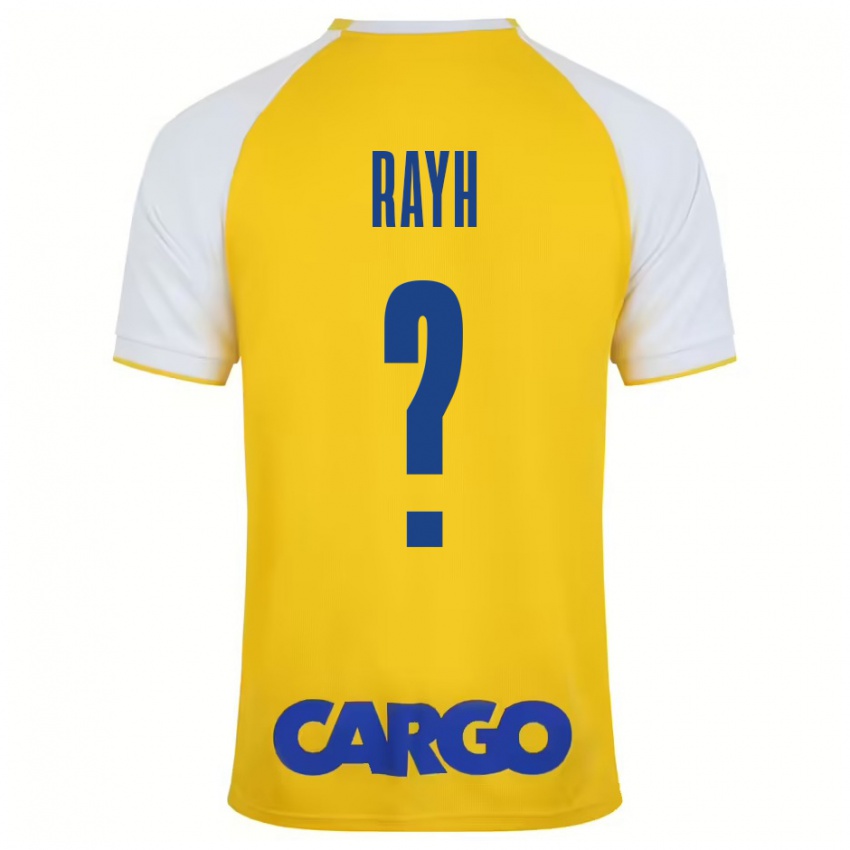 Dames Guy Rayh #0 Geel Wit Thuisshirt Thuistenue 2024/25 T-Shirt