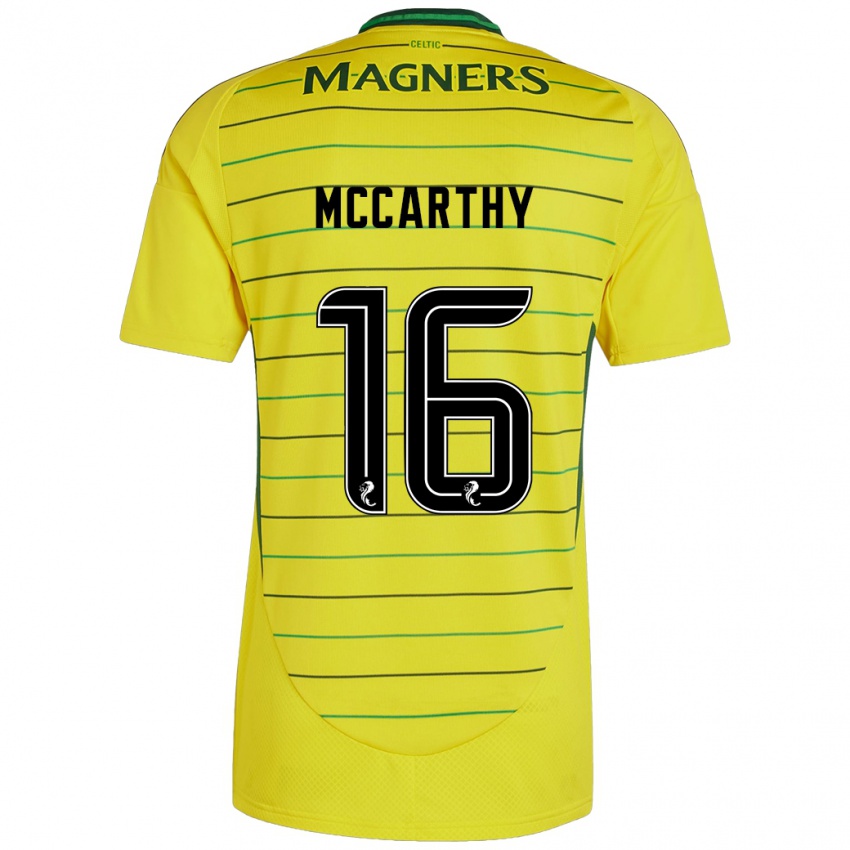 Dames James Mccarthy #16 Geel Uitshirt Uittenue 2024/25 T-Shirt