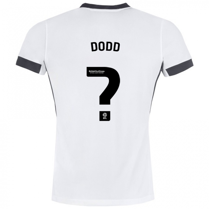 Dames Taylor Dodd #0 Wit Zwart Uitshirt Uittenue 2024/25 T-Shirt