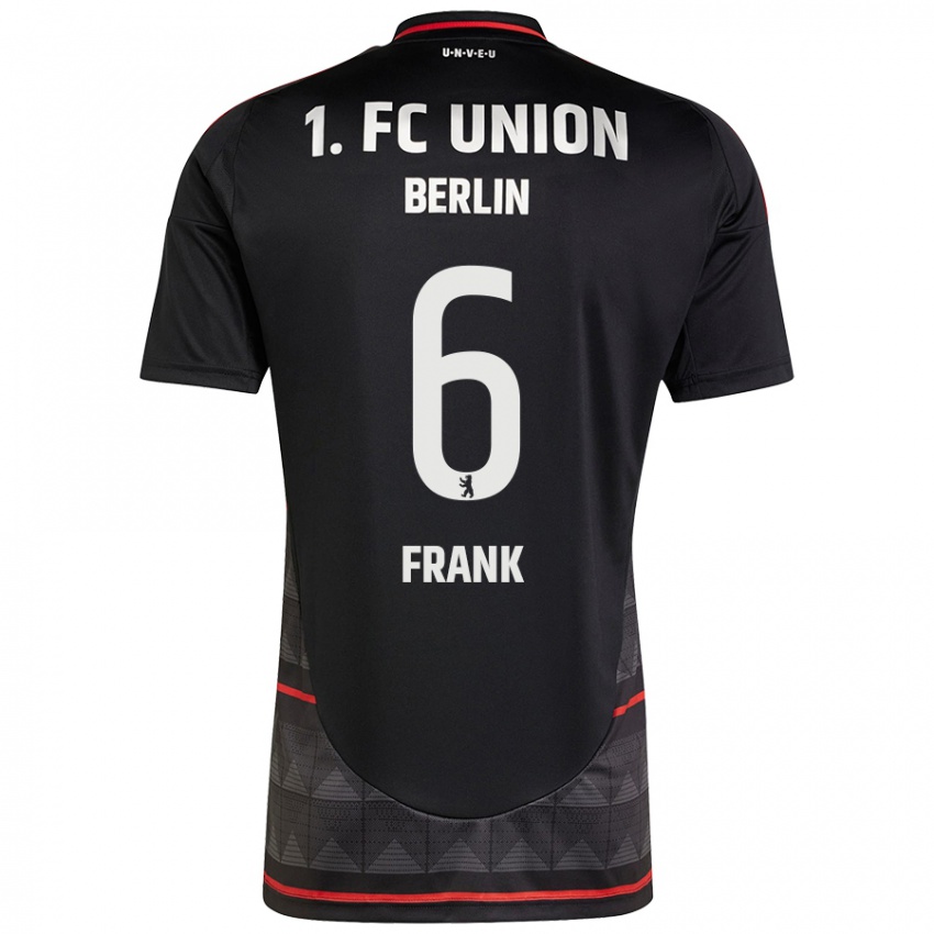 Dames Celine Frank #6 Zwart Uitshirt Uittenue 2024/25 T-Shirt