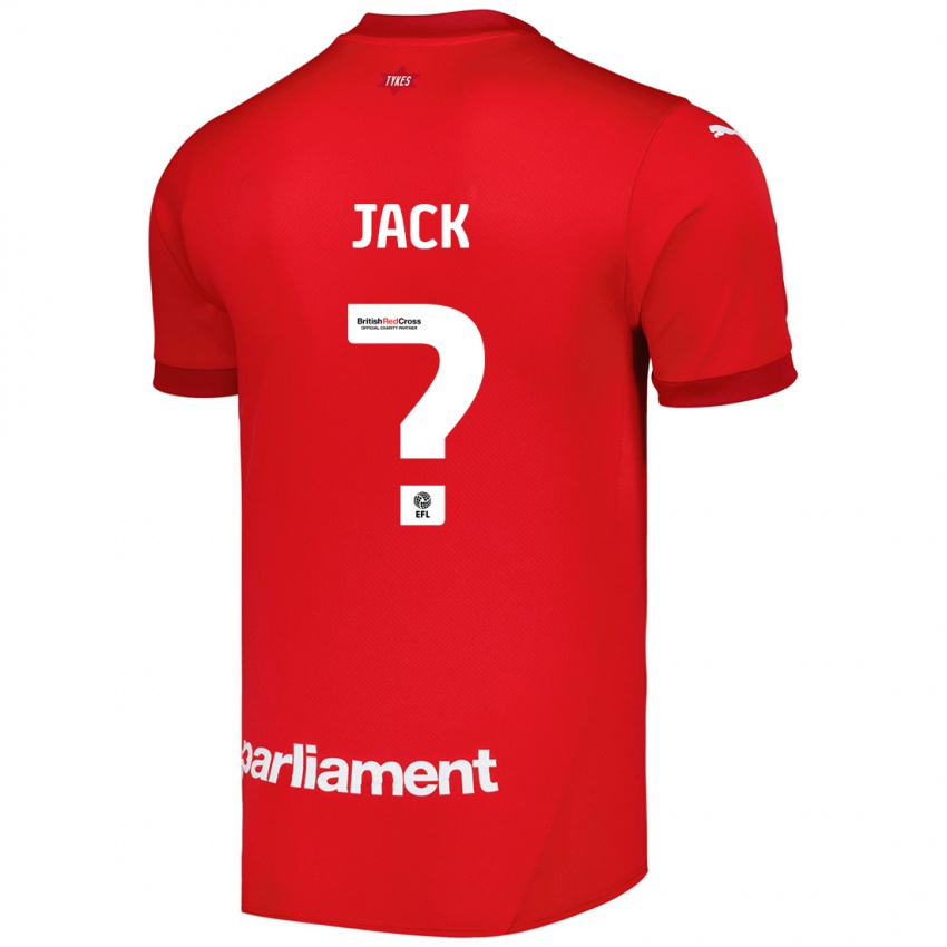 Kinderen Jack Woodcock #0 Rood Thuisshirt Thuistenue 2024/25 T-Shirt