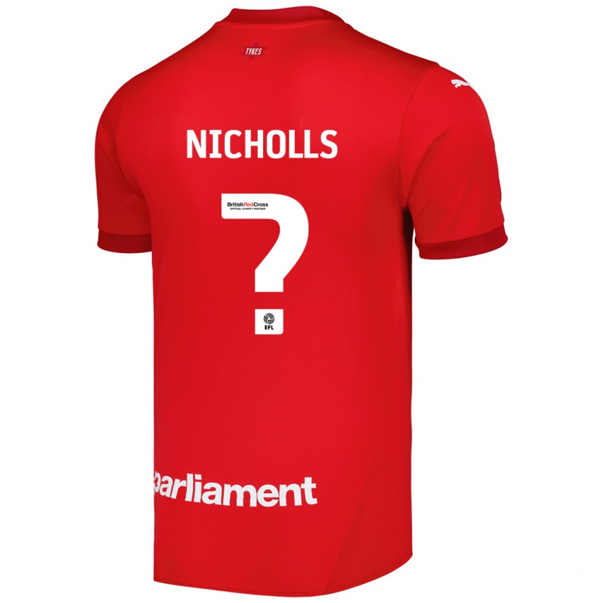 Kinderen Kirstie Nicholls #0 Rood Thuisshirt Thuistenue 2024/25 T-Shirt