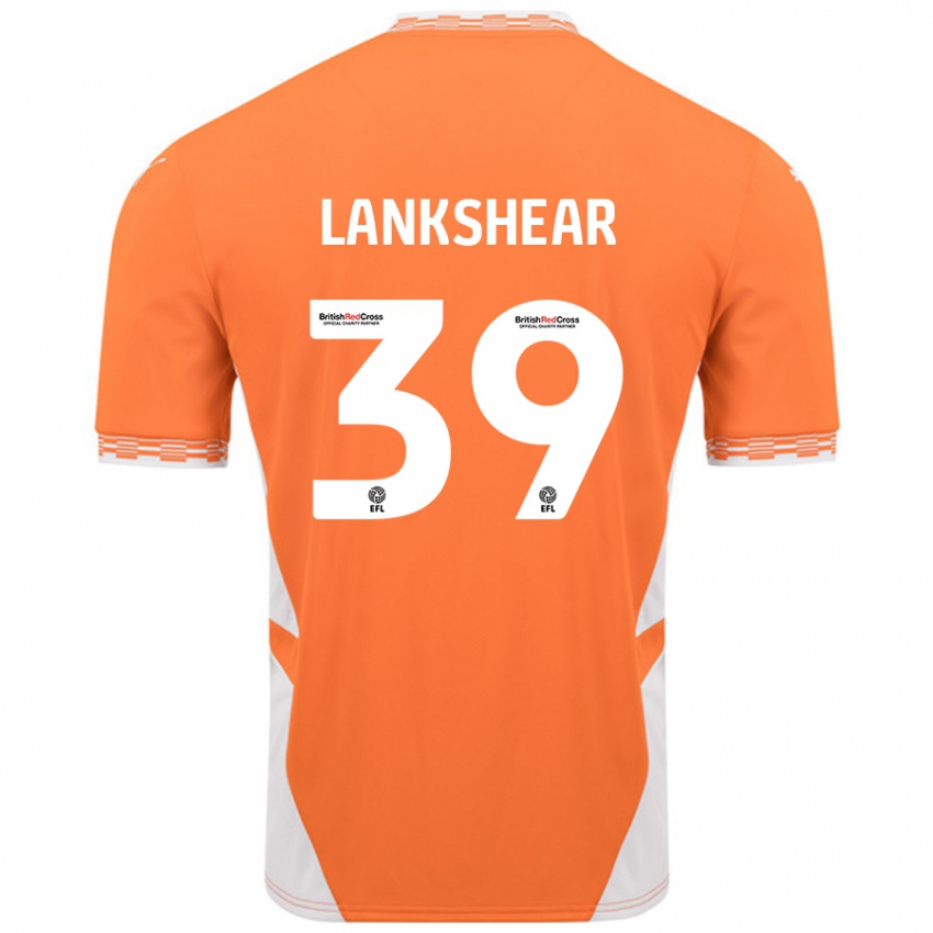 Kinderen Alex Lankshear #39 Oranje Wit Thuisshirt Thuistenue 2024/25 T-Shirt