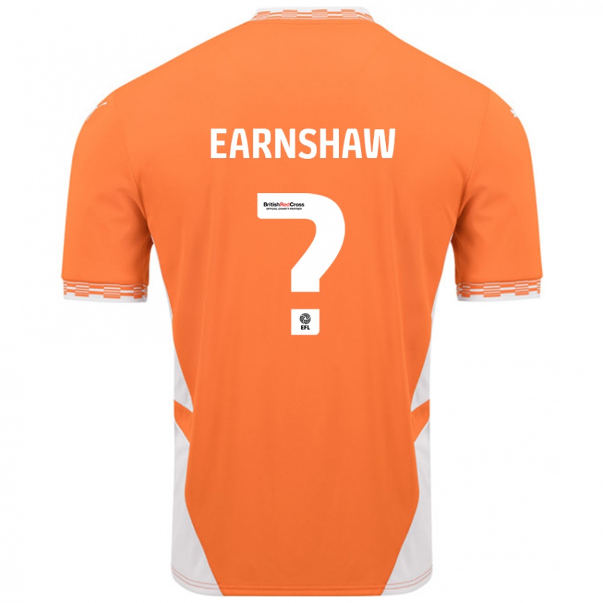 Kinderen Alice Earnshaw #0 Oranje Wit Thuisshirt Thuistenue 2024/25 T-Shirt